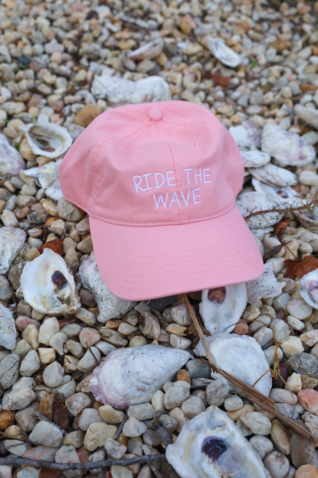 Pink ball cap
