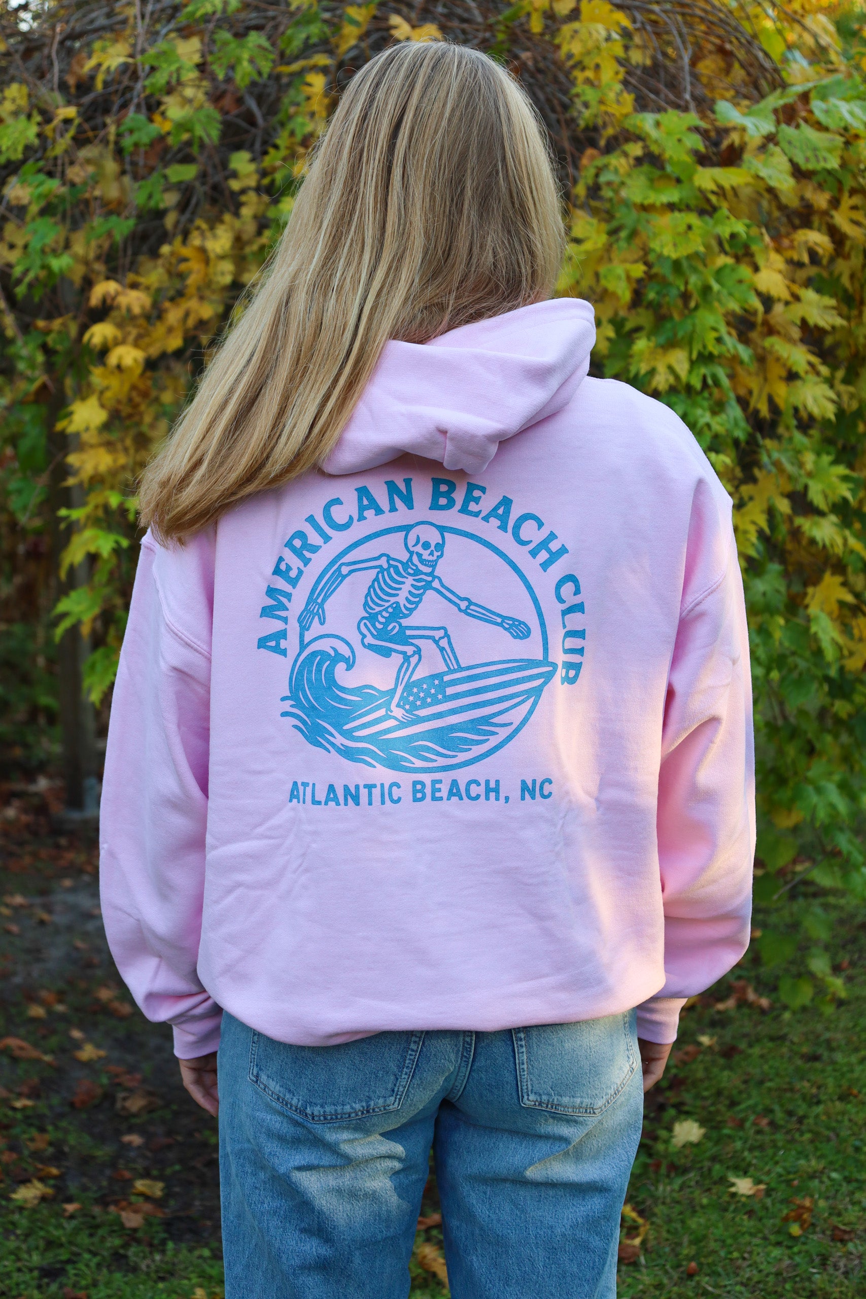 Pink skull sweatshirt