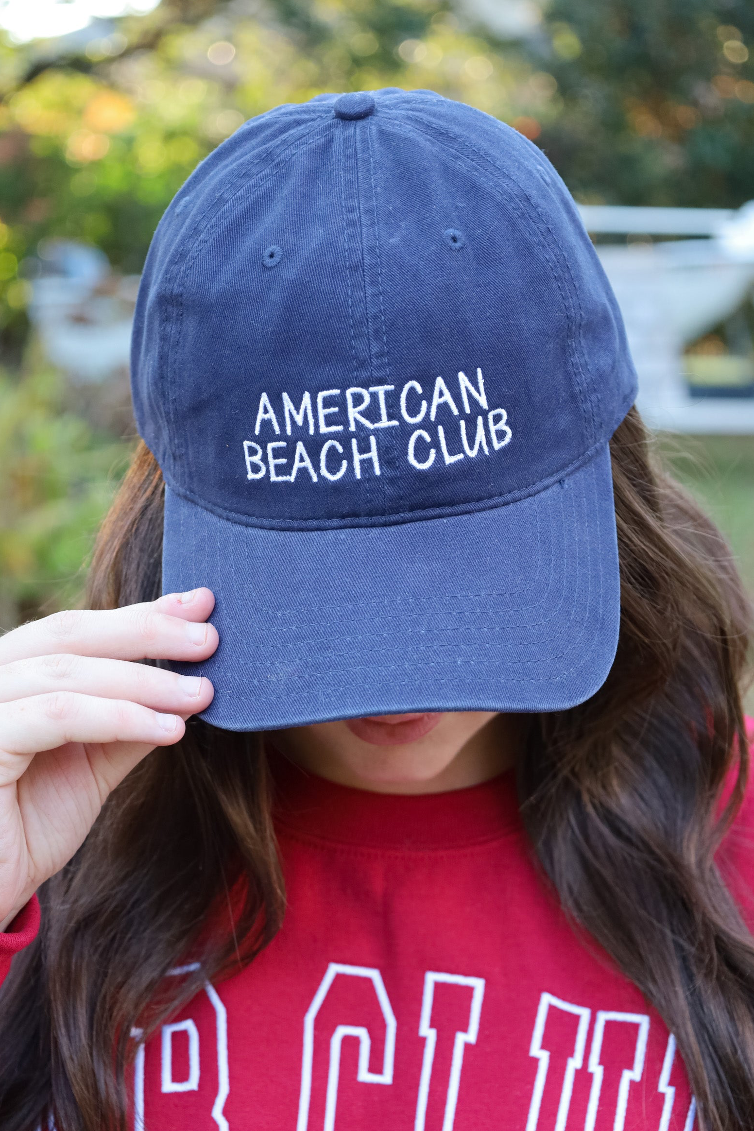 Blue ballcap