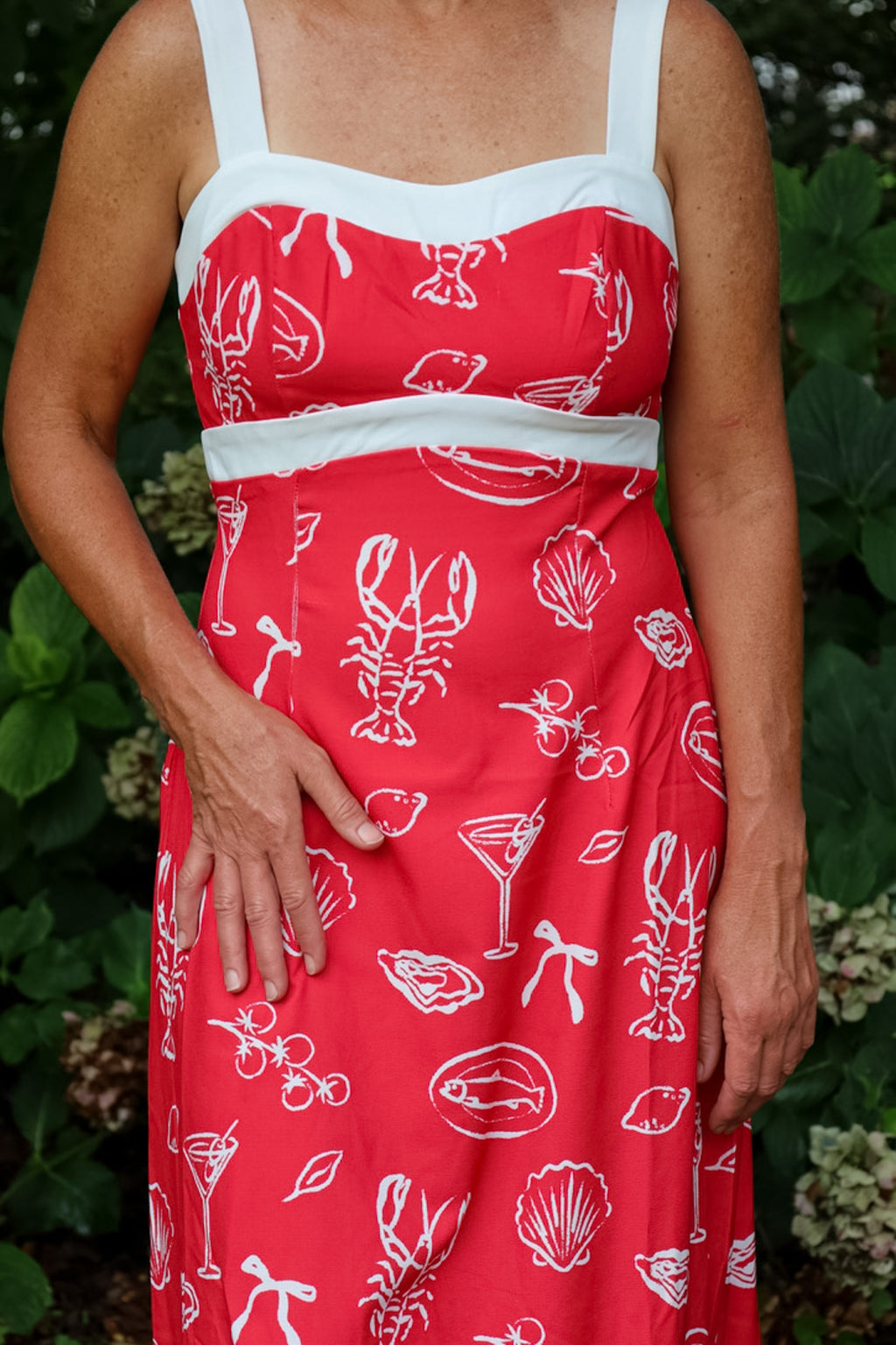 Island time lobster dress