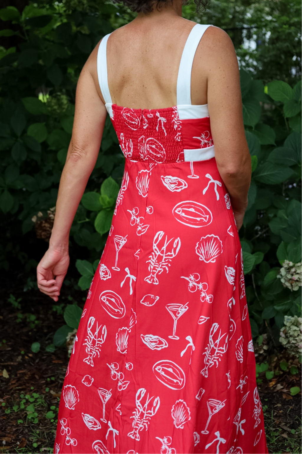 Island time lobster dress