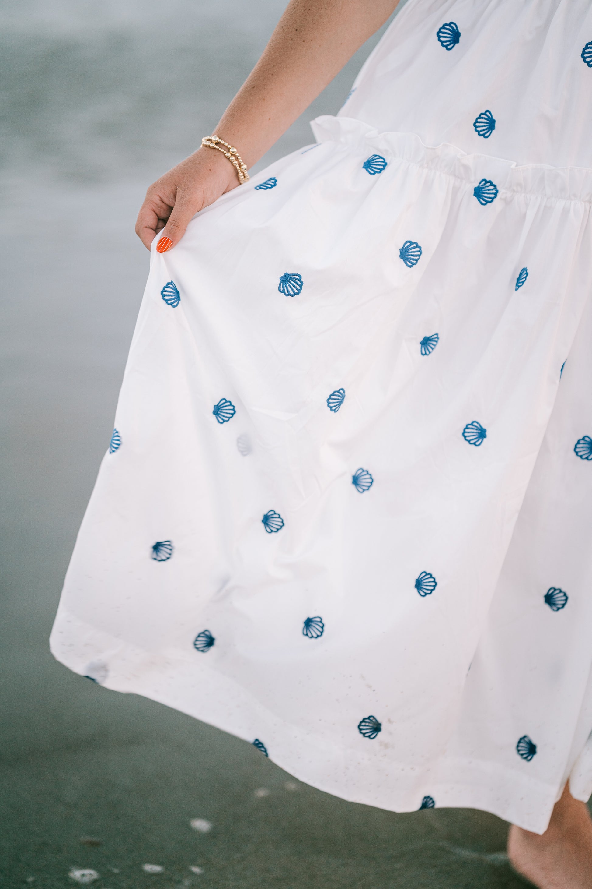 Adeline seashell dress