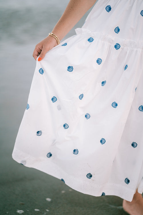 Adeline seashell dress