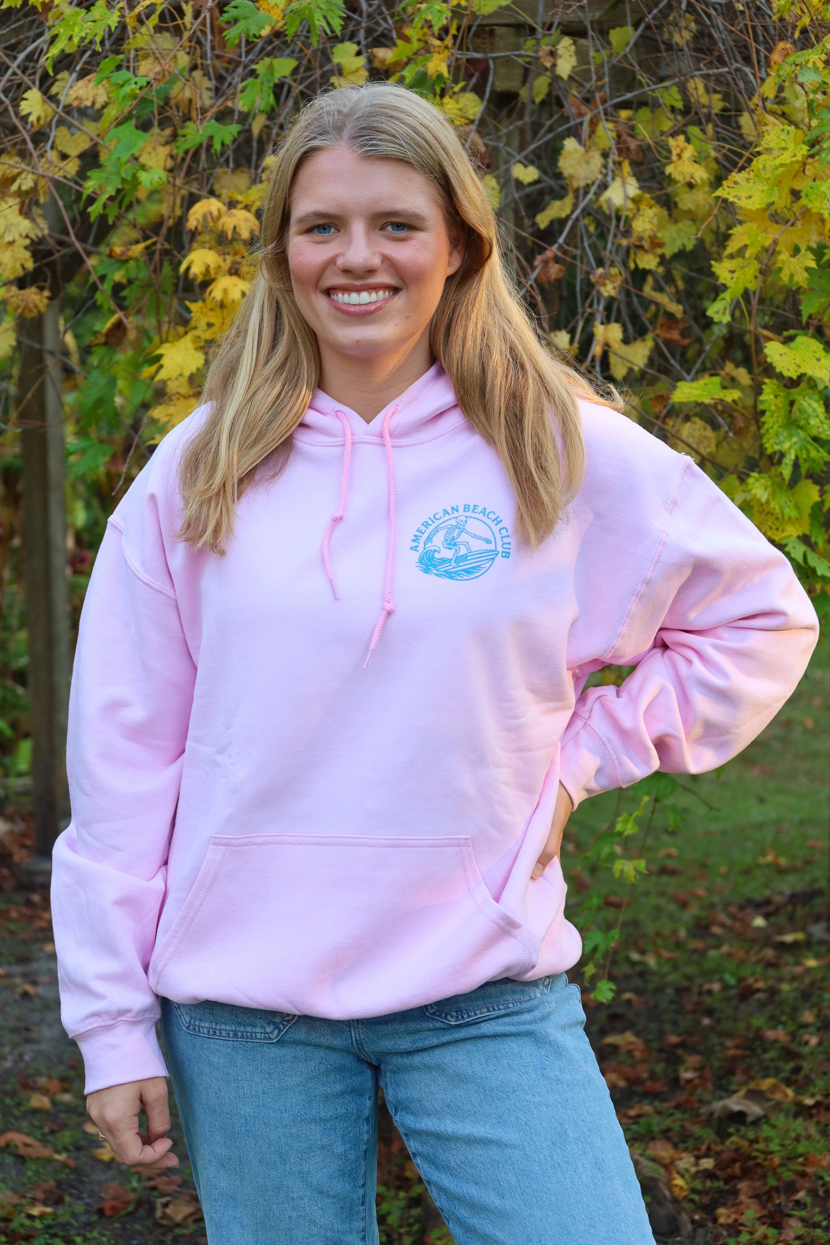 Pink skull sweatshirt
