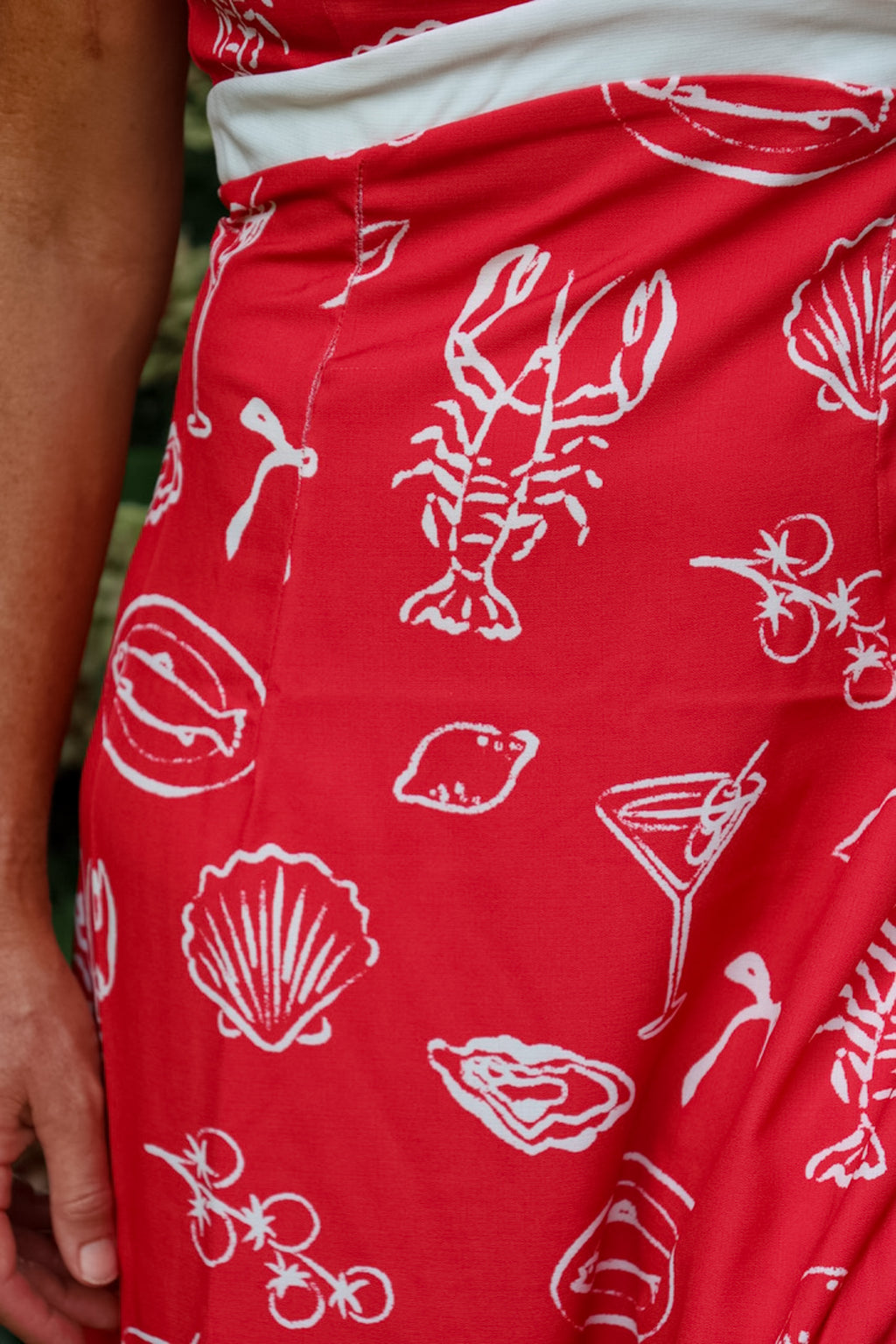 Island time lobster dress