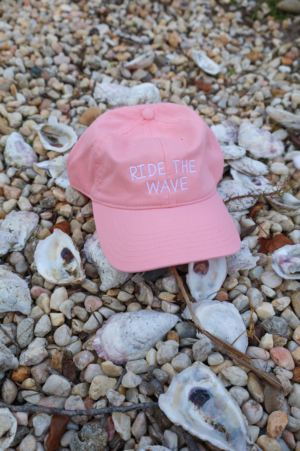 Pink ball cap